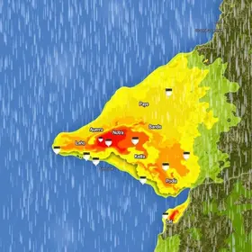 dia chuvoso em Barretos