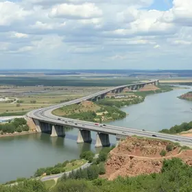 interdição da ponte entre MG e SP