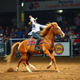 peão vencedor do Limeira Rodeo Music