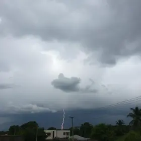 céu nublado e tempestades localizadas em Barretos