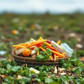 desperdício de alimentos