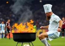 churrasqueiro semifinal Argentina
