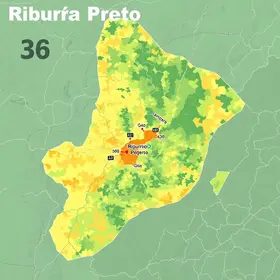população da região de Ribeirão Preto